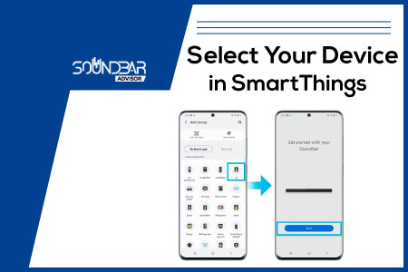 Select Your Device in SmartThings