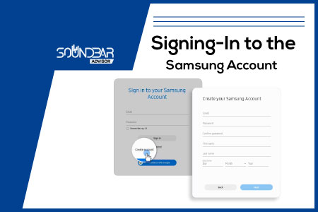 Signing-In to the Samsung Account