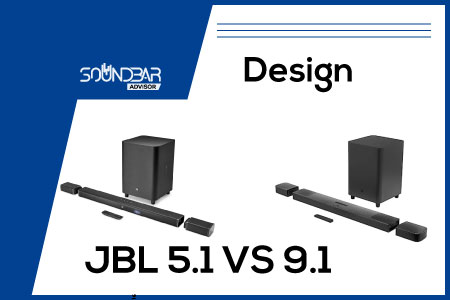 JBL 5.1 VS 9.1 design