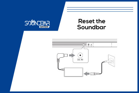Reset the Soundbar
