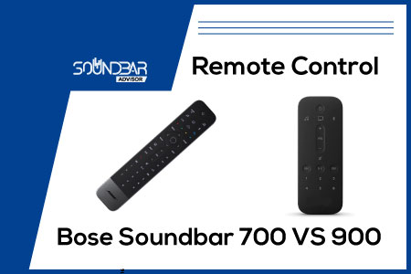 bose soundbar 700 and 900 Remote Control